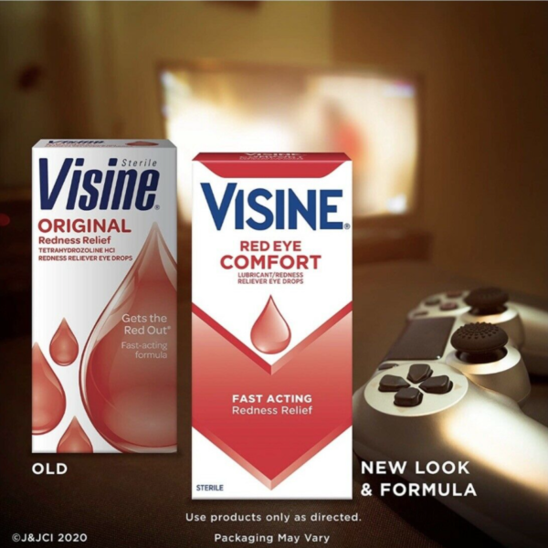 Gouttes Visine Comfort Visine Original packaging