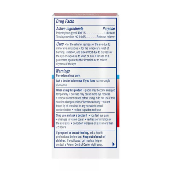 Ingredients, conseils d'utilisation et contre-indications gouttes visine hydrating comfort 15ml