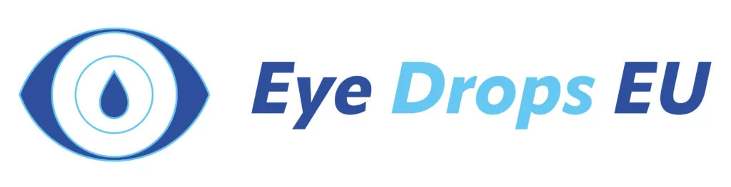 Logo Eye Drops EU, Boutique de gouttes pour les yeux, pharmacie