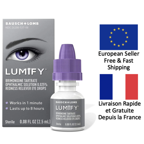 Gouttes pour les yeux Lumify 2,5ml